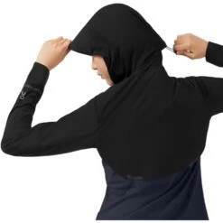 On Running On Weather Dames Hardloopjack - Black & Navy 18 On Running On Weather Dames Hardloopjack - Black & Navy -On Running on weather jacket women black navy 7 949098