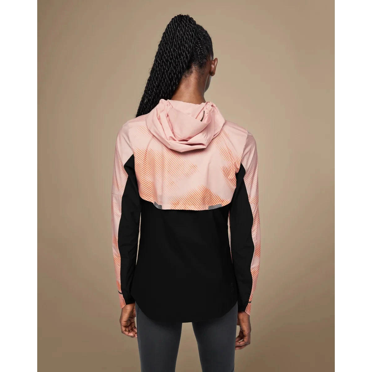 On Running On Weather Lumos Dames Hardloopjack - Woodrose & Black 3 On Running On Weather Lumos Dames Hardloopjack - Woodrose & Black - Afbeelding 3