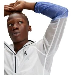 On Running On Zero Jacket Hardloopjack - Undyed-White & Cobalt -On Running on zero jacket undyed white cobalt 7 1443275