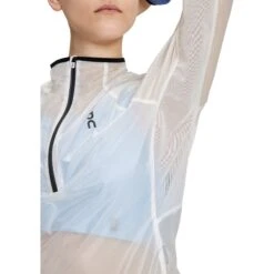On Running On Zero Jacket Dames Hardloopjack - Undyed-White & Cobalt -On Running on zero jacket women undyed white cobalt 6 1443287