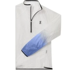 On Running On Zero Jacket Dames Hardloopjack - Undyed-White & Cobalt -On Running on zero jacket women undyed white cobalt 8 1443289