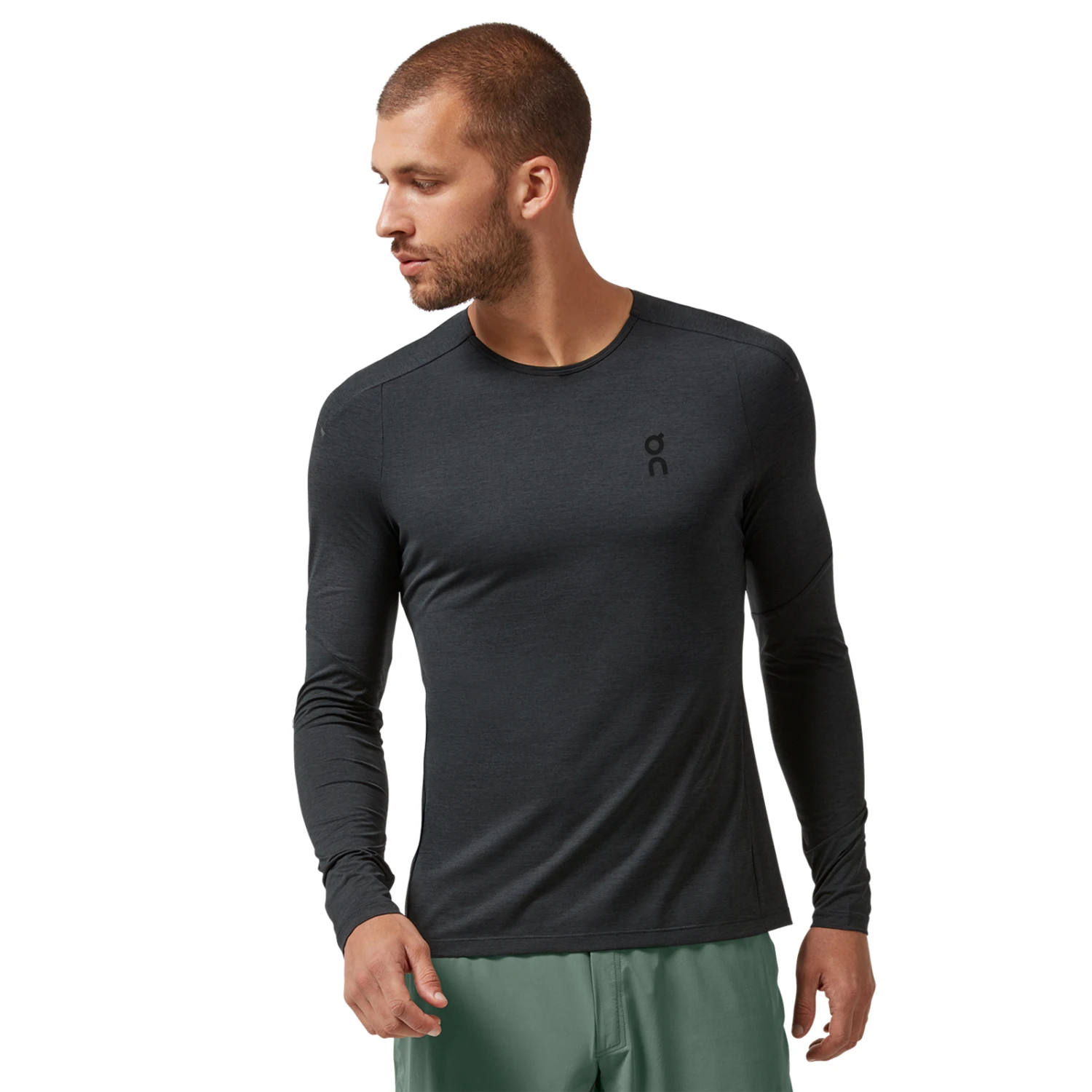On Running On Performance Long-T Heren Shirt Met Lange Mouwen - Zwart 1 On Running On Performance Long-T Heren Shirt Met Lange Mouwen - Zwart